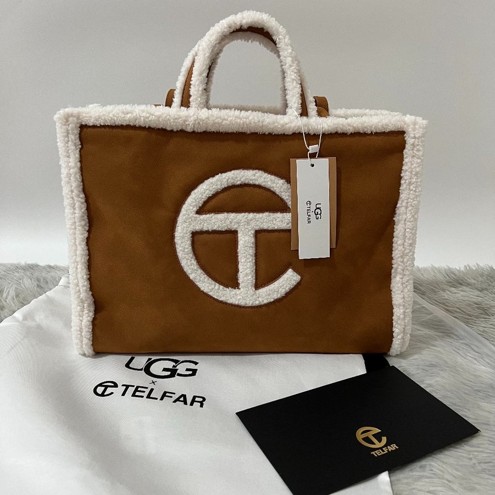 UGG x Telfar M Shearling Bag  UGG x Telfar M Shearling Bag Comes with dust bag a